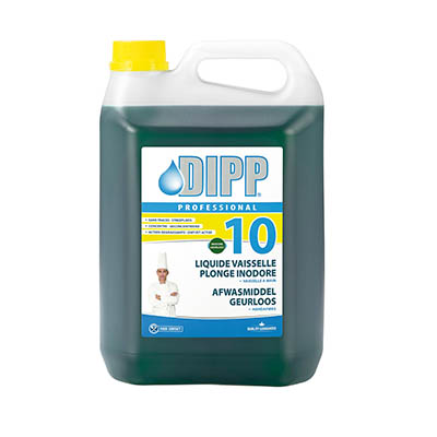 DIPP 10 LIQUIDE VAISELLE A LA MAIN INODORE  5L