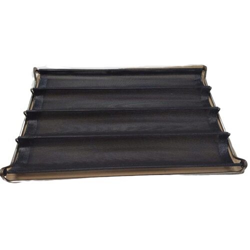 FILET DE CUISSON FIBERMAX 60X40 TOILE SOUPLE AMOVIBLE EN FIBRE DE VERRE 4 BAGUETTES DE 60CM