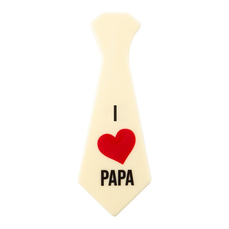 2011052 I LOVE DAD TIE 14.3X5.2 CM 30PCS ***S/CDE***
