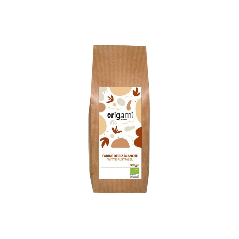 ORIGAMI ORGANIC WHITE RICE FLOUR 500GR