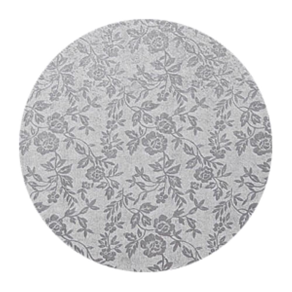 1030349 PLATEAU ROND Ø 40CM ARGENT