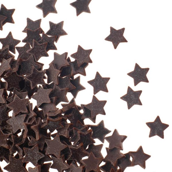 045670 PCB PURE CHOCOLADE STERREN 9 MM 200 G ***S/CD***