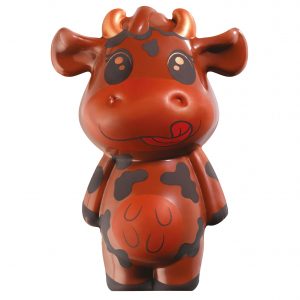 074145 PCB MOULES VACHE MARGUERITE POUR 10 PIÈCES 13,3X9,2 CM RECTO-VERSO 20PCES ***S/CD***