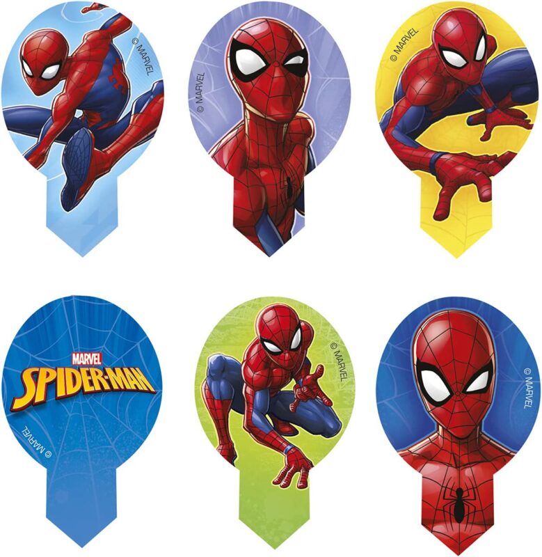 SPIDERMAN WAFER PIC 6.5X4CM 20 PCES