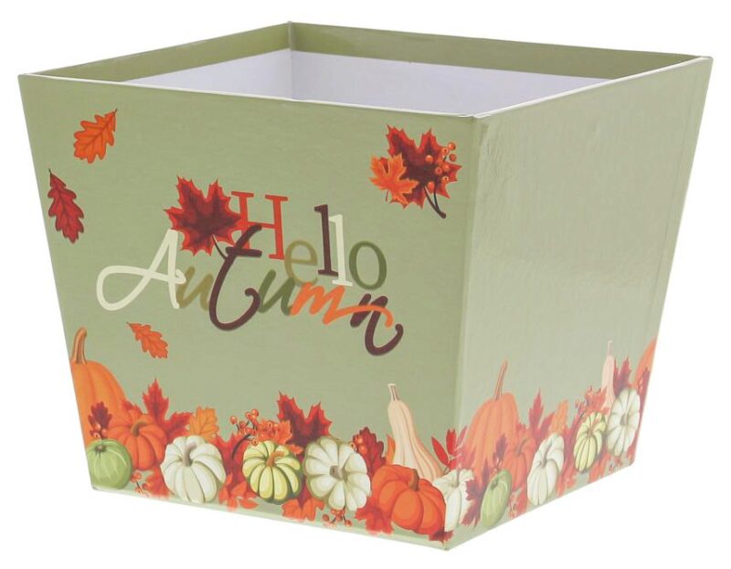 PANIER HELLO AUTUMN CARRE 144X144X120MM