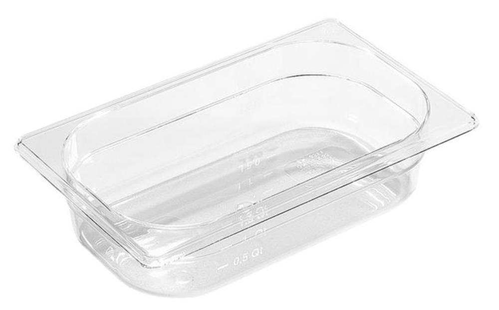 PREMIUM LINE BAC GN1/4-H10CM-2.4L POLYCARBONATE-40+110°