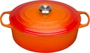 LE CREUSET OVAL COCOTTE 31 CM VOLCANIC 6.3L 6P SIGNATURE