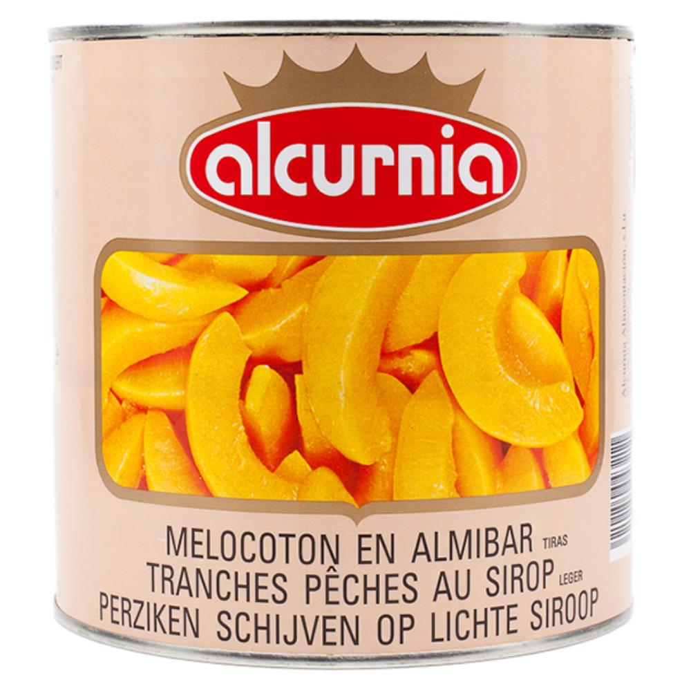 PECHE SEGMENT AU SIROP ALCURNIA 3KG