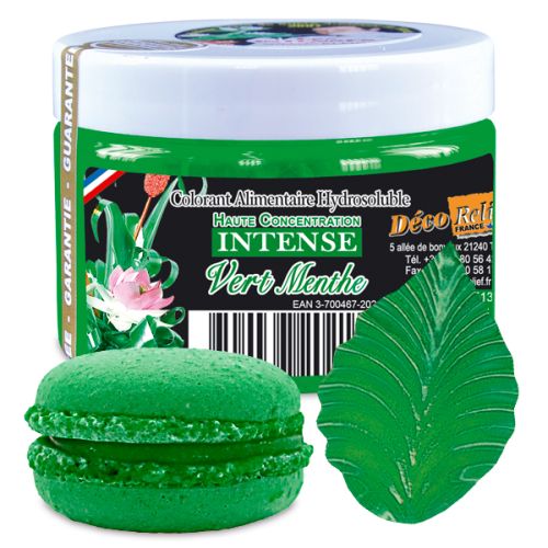 WATEROPLOSBARE KLEURSTOF INTENS MUNTGROEN E102-E133- INT61 50GR