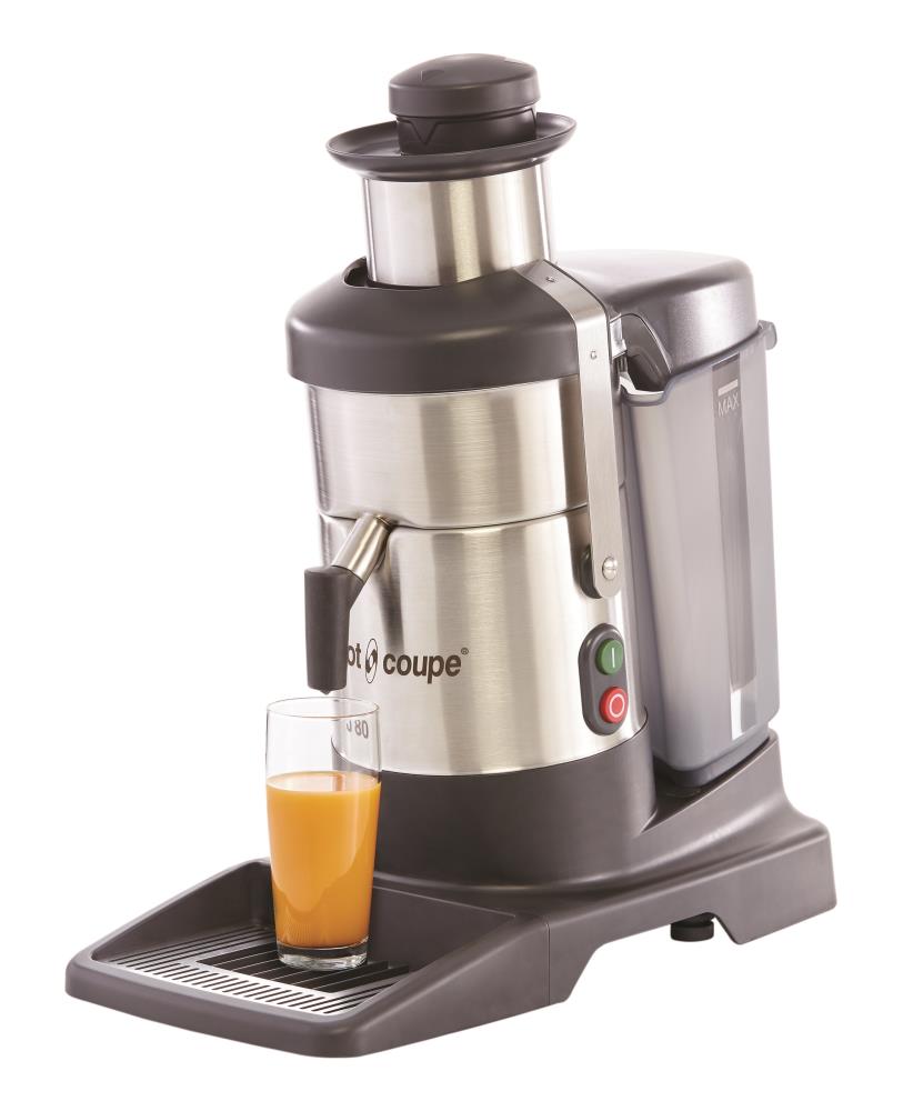 CENTRIFUGEUSE ROBOT COUPE J80 BUFFET SELF NEW AUTO700W-120L/H-2 TAILLES VERSEUR ANTI-ECLAB+GRD SOCLE