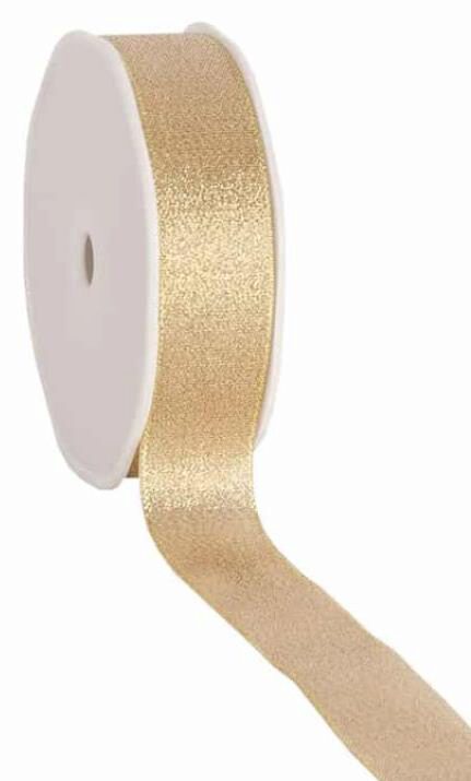 GLANZEND GOUD LINT 25MM 20M