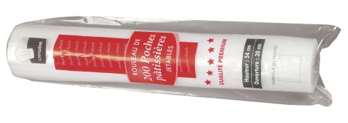 WEGWERPTASSEN 30 X 54 CM - 70 MICRON - RL VAN 200 STUKS