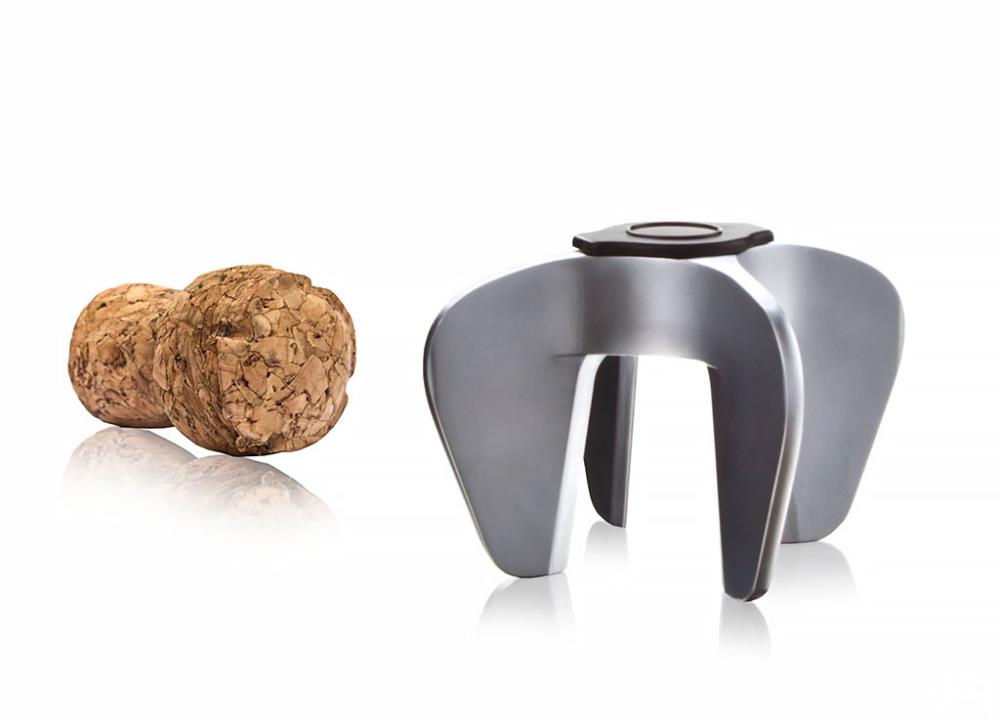 VACU VIN KLAUW CHAMPAGNE METAAL