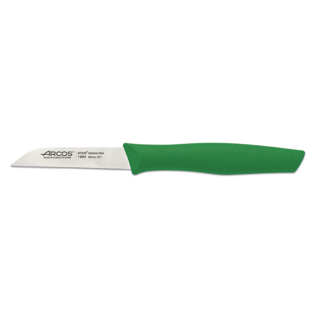 ARCOS VEGETABLE KNIFE 8 CM GREEN