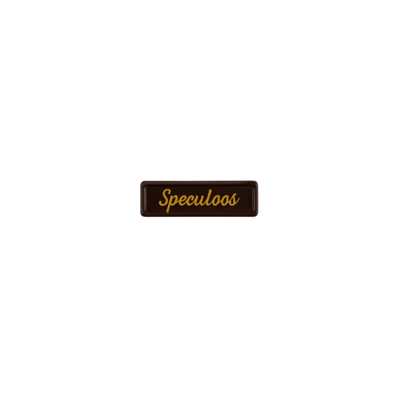 2002451 SPECULOOS PLATE 3.8X1.2 CM 300PCS ***S/CDE***