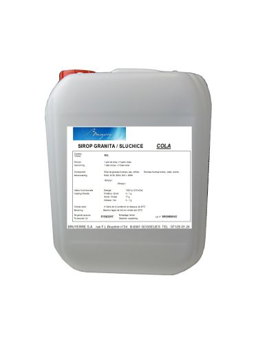 DOUCY GRANITA SIROOP COLA 10L=KAN