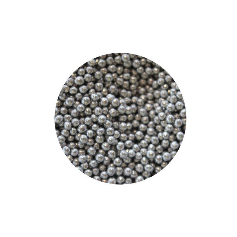 1057103 PERLES DE SUCRE ARGENT 4MM 600GR