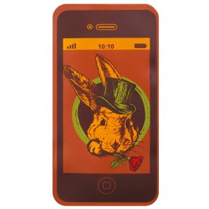 074033 PCB BEDRUKTE VELLEN OFFICIËLE PORTRETTEN SMARTPHONE 11,6X6,1CM 2 ONTWERPEN 12 STUKS ***S/CD***