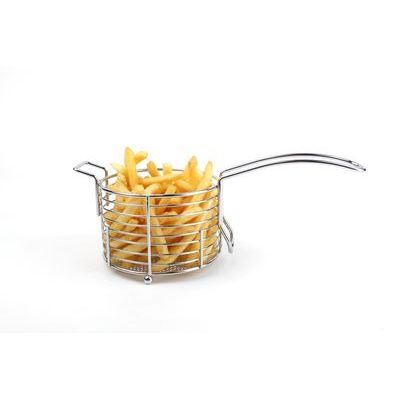 BONBISTRO RONDE FRIETMAND 7XH11CM CHROOM