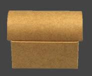 KRAFT DOOS 125 GR 86X55X/67MM PAK VAN 10 STUKS