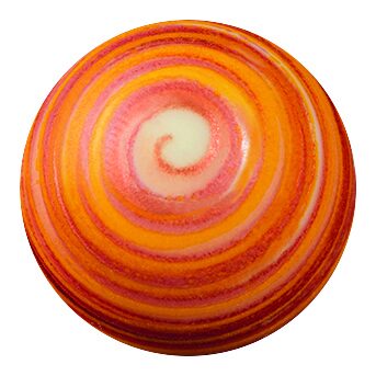 065216 PCB HALF-SHELLS BALLS CB TENDANCE 9 DESIGNS Ø 2.6 CM 630PCS ***S/CD***