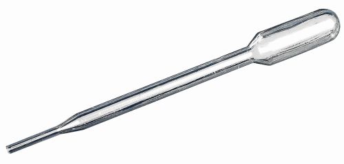 TRANSPARENT PIPETTE 1ML H9CM Ø1CM 100 PCES