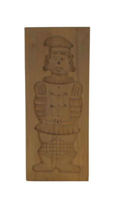 ST NICOLAS WOODEN SPECULOOS MOULD 35CM/PC SPECULOOS MOULD
