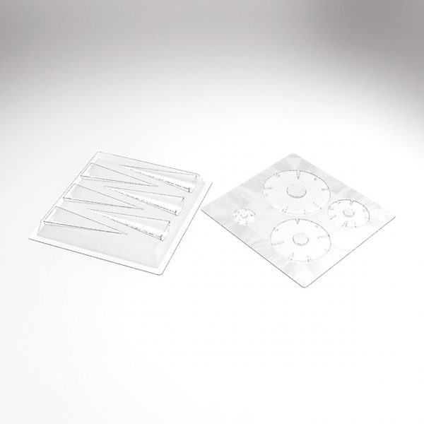 010237 PCB MOULES SAPIN POUR 6 PIÈCES Ø 9 CM H. 13CM 8PCES ***S/CD***