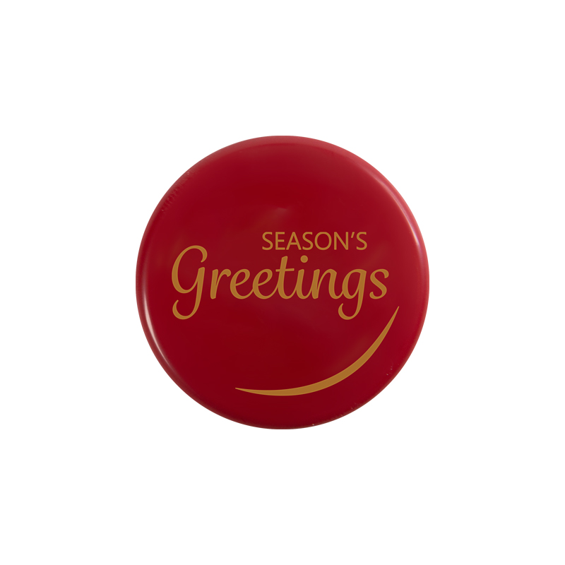 2015864 PLAATJE SEASON'S GREETINGS 3,8CM 120STKS***OP/ORDER***