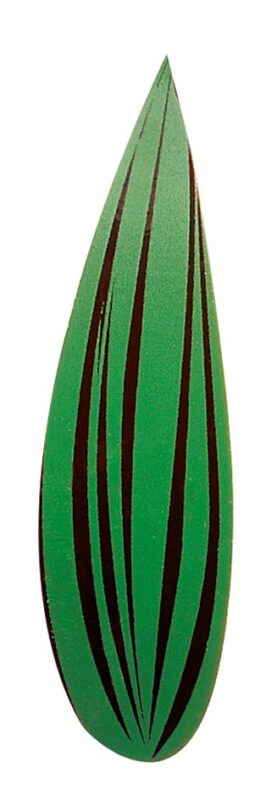 061258 PCB FEUILLES ALLONGÉES CN TRAITS VERTS 7X1,6 CM 135PCES ***S/CD***