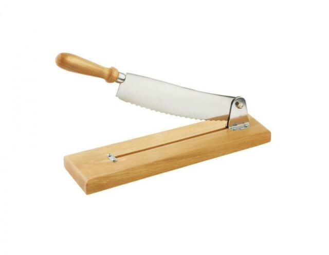 BREAD KNIFE ON WOODEN BASE 25CM BLADE - 1ST PRIZE