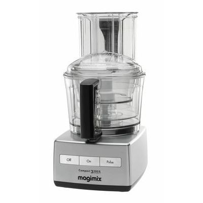 MAGIMIX COMPACT 3200XL CHROOM MAT 650W + BOEK 110 RECEPTEN