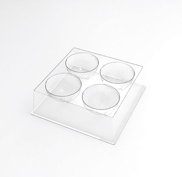 070525 PCB MOULES ENTREMETS IND BONNET DE PERE NOËL POUR 120 PIÈCES Ø 7 CM 30PCES ***S/CDE***