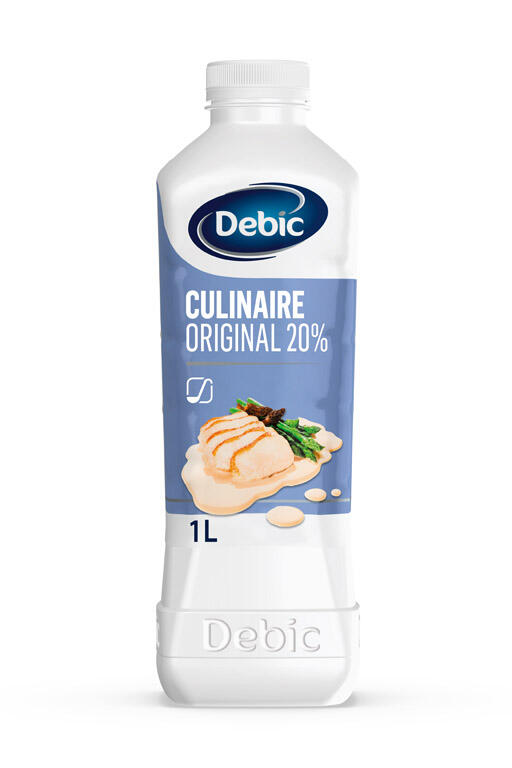 DEBIC 747267 FRESH CREAM 20% ORIGINAL CULINARY 1L