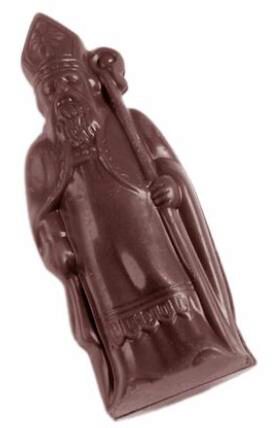 SAINT NICOLAS CHOCOLATE MOLD 84MM CW1448 1X6 -- 16GR *275X135MM