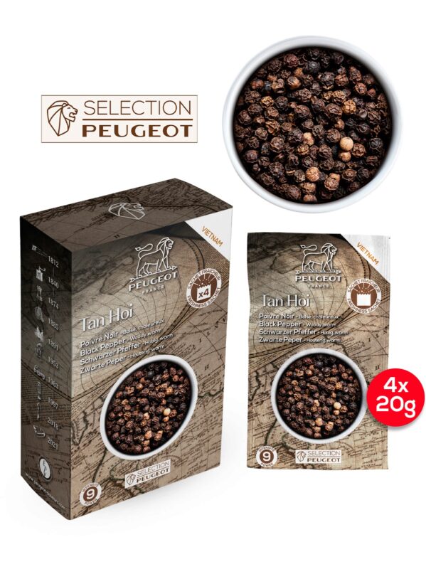 PEUGEOT MAESTRO TAN HOI PEPER VIETNAM ZWART 4X20GR