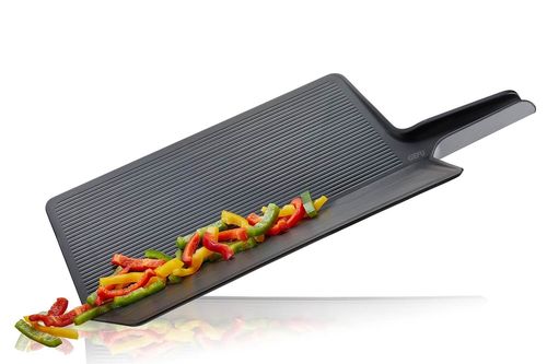 GEFU LAVOS PLANCHE DECOUPE NOIRE PLIABLE 47X26C MA/POIGNEE