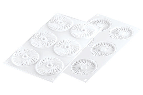 SILIKOMART PLISSE 23 MOLD Ø 75MM H 7 MM VOL 23ML