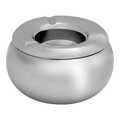  10CM STAINLESS STEEL TERRACE ASHTRAY