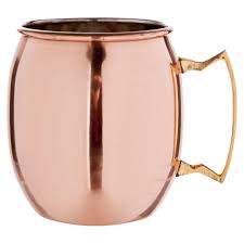 MOSCOW MULE PINTE CUIVRE 45CL 8.5X10CM A/POIGNEE