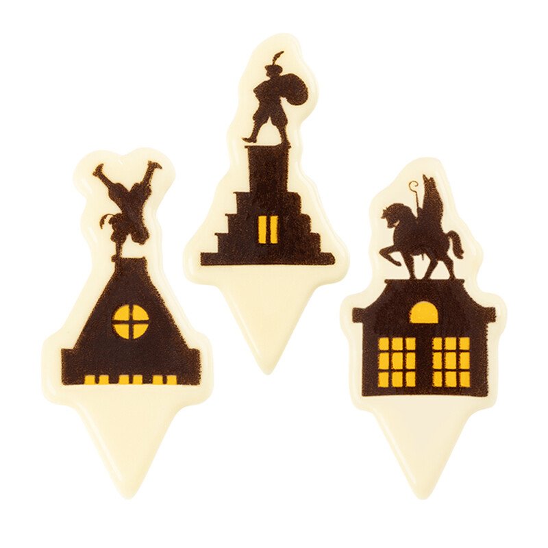2036742 SAINT NIKLAAS DAKHEUGEL 2,6X5,4CM 120 STUKS ***OP BESTELLING***