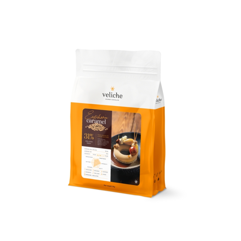 VELICHE 2103701 CHOCOLADE EUPHORIA KARAMEL 5KG ***S/CD***