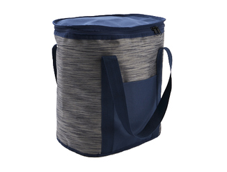 SAC ISOTHERME BLEU GRIS 31X21CM HT 34CM