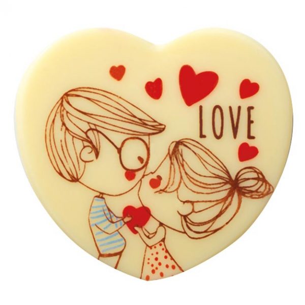 061274 PCB HEARTS CB LOVE 4.8X4.5 CM 40PCS ***s/cd***