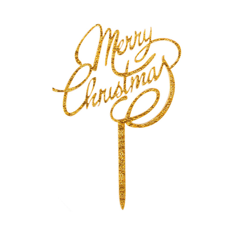 1059843 MERRY CHRISTMAS ON PIC 40PCES ***S/CDE***