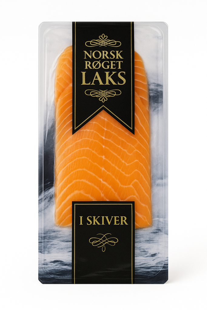 GEROOKTE ZALM PLAK ROGET LAKS *DIEPVRIES* 200GR