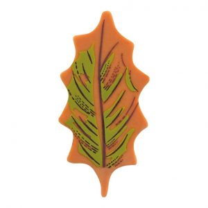 PCB Hulst Bladeren WCK Groen en Caramel 2 ontwerpen 150pces ***s/cd***