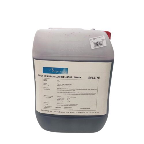 DOUCY GRANITA SIROOP VIOLETTE 10L=KAN