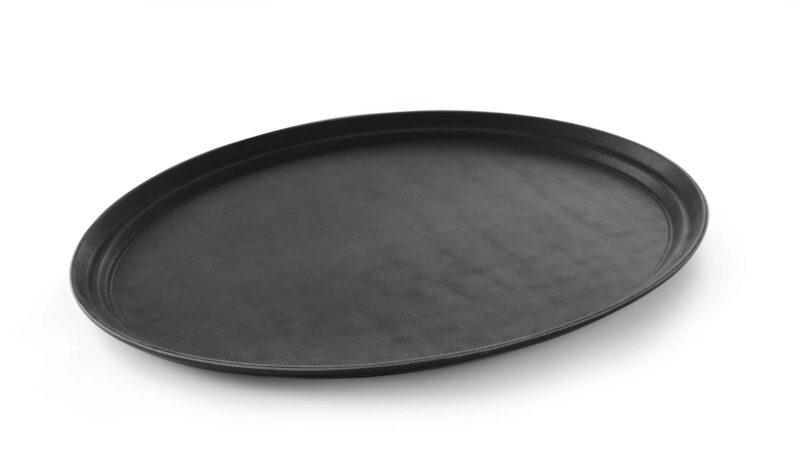 HENDI NON-SLIP TRAY 73.5X60CM OVAL FIBERGLASS