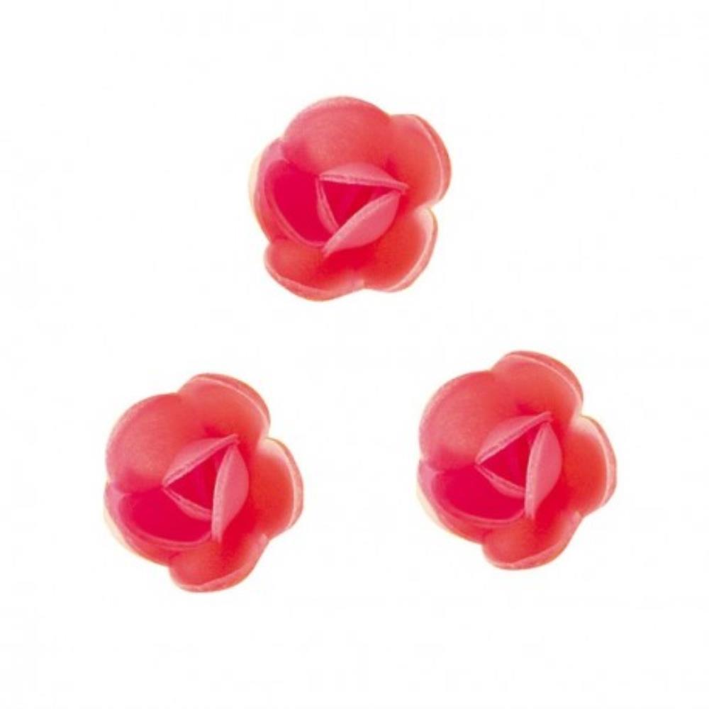 RM04 MINI ROSE 30MM ROSE CARMIN 72PCES